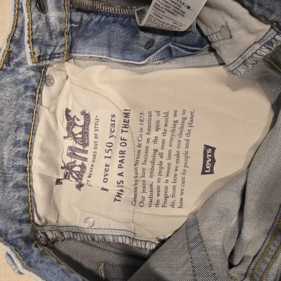 Levi's 527 Boot Cut Men's Light Wash Blue Jeans 28 X 30 - Picture 6 of 6